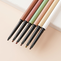 LILYWILD vente en gros crayon à sourcils semi-permanent pointe fine crayon double face marque privée crayon à sourcils micro imperméable personnalisé