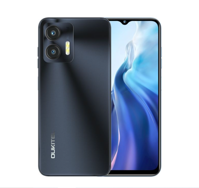 C36 6.56 Inch HD+ Screen Mobile Phone 5150mAh Face and Fingerprint Unlock 4G Android 13 Slim Fashion Smartphone