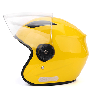 Caschi Leggeri per Moto Unisex Personalizzati, Materiale ABS, Caschi di Sicurezza Mezzi Viso per Ciclismo per Adulti - Product Image 3