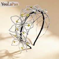YouLaPan – chaîne de cheveux en diamant pour mariage, bracelet fait à la main, style extrêmement simple, accessoires pour cheveux pour femmes, pour banquet et fête, YXA197