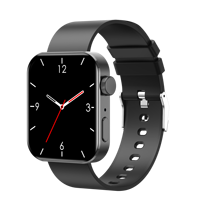 Bracelet intelligent économique avec moniteur de fréquence cardiaque, mesure de l'oxygène sanguin et fonctionnalités d'appel Bluetooth, charge magnétique HW005