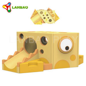 Nouveau style chaud fromage bulle style enfants softplay bébé aire de jeux ensemble équipement intérieur avec toboggan <span class=keywords><strong>piscine</strong></span> à balles - Product Image 4