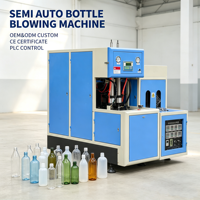 Machine de fabrication de bouteilles d'eau en plastique à vente directe d'usine, souffleuse PET 2 cavités 3 litres