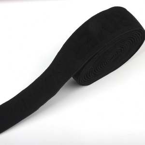 Nylon Polyester Spandex Webbing Customized Logo Jacquard <b>Elastic</b> for Garment Accessories Waist Band - Product Image 2