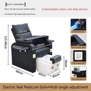 Equipos Modernos para Uñas, Silla de Pedicura Eléctrica de Alta Gama, Cómoda y Duradera, Silla de Spa para Pedicura para Salón de Belleza - Product Image 4