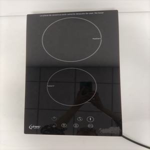 Placa de Cocina Eléctrica de Cerámica Integrada con 2 Quemadores, Temporizador y Bloqueo de Seguridad para Niños, Ensamblaje de Elemento de Placa de Cocción por Infrarrojos - Product Image 3