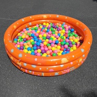 Piscine gonflable ronde en PVC personnalisée pour enfants et bébés, piscine pour bébés dans la cour