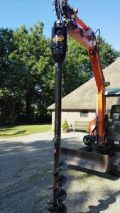 5-10T Graafmachine Hydraulische Grondboor Aarde Boren 10 Meter Diepte Voor Rocky Mijnbouw Sites - Product Image 2