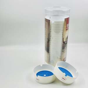 Ceniceros de Papel Clásicos Desechables para Uso en el Hogar, Hoteles y Restaurantes - Ecológicos, Fáciles de Limpiar, Evitan que el Ceniza se Vuelque, Diseño Personalizado - Product Image 1