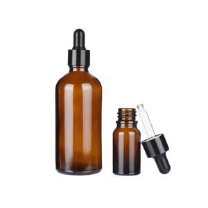 Bouteille en verre récipient vide petites boîtes pour emballage pour compte-gouttes - Product Image 1