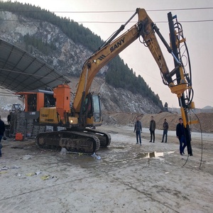 Foreuse rotative Dingli montée <span class=keywords><strong>sur</strong></span> excavatrice pour l'exploitation minière de roches dures, alimentée au diesel, facile à utiliser - Product Image 4