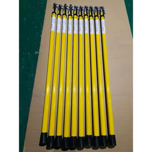 ไม้ค้ำไฟฟ้าแรงสูงแบบยืดหดได้ ทำจากไฟเบอร์กลาส รูปทรงสามเหลี่ยม พร้อมหัวล็อคแบบสปริง สำหรับงานไฟฟ้าแรงสูงและแรงดันกลาง - Product Image 5