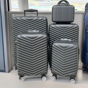 Personnalisé Golden Brigade 20/28 Pouces En Néoprène Poignée Souple Léger Embarquement Valise De Voyage 5-en-1 7/1 Tige De Traction Doublure En Polyester - Product Image 1