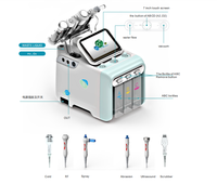 Máquina de Belleza Multifunción 6 en 1 para Limpieza Facial, Control Táctil, Limpieza Profunda de la Piel, Equipo de Cuidado de la Piel para Salón