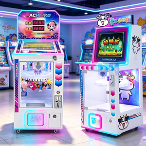 Máquina de garras mini para parques de atracciones, máquina de juego de regalos operada con monedas para niños, para juegos en interiores, con 1 año de garantía, en inglés. - Product Image 1