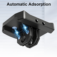 Adaptateur magnétique pliable Mechrig Pocket3 Base de montage pour Pocket3 Poignée de montage filetée