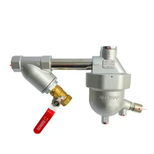 Automatic drain valve screw type air compressor air storage tank zero loss energy-saving accessories exhaust gas filter