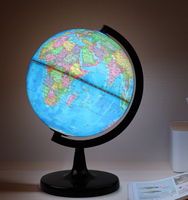 Mapa del Mundo Geográfico Tridimensional 3D de 20/25 cm, Globo Giratorio, Decoración para el Hogar y la Oficina, Regalo para Niños, Venta al por Mayor