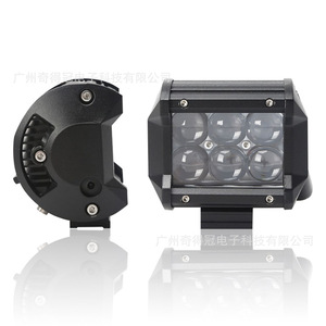 Luz de trabajo LED Qidewin de 4 pulgadas, 12-24V, iluminación todoterreno, impermeable, con lente 4D para coche, camión, ATV - Product Image 4