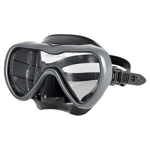 Máscara DE BUCEO ajustable de plástico de bajo volumen con lentes de vidrio coloridas Varias opciones disponibles - Product Image 5