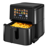 Nouveau modèle 2026 Friteuse à air numérique intelligente en acier inoxydable 9L, OEM ODM, avec logo personnalisé, Appareil électroménager