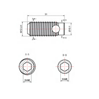 Connecteur d'ancrage à fente en T 8 mm SUS304, filetage auto-formant, sans perçage, fixation rapide pour profilé aluminium 4040, centre de données