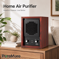 Purificateur d'air portable à ionisation O3 et UV, effet bois, pour chambre, bureau et usage domestique – Fournisseur de purificateurs d'air domestiques