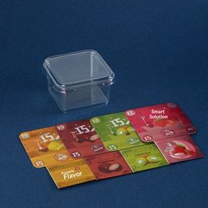 Caja <span class=keywords><strong>de</strong></span> Embalaje Cuadrada Transparente para Postres y Dulces, Apta para Alimentos, para Tiramisú, <span class=keywords><strong>Pastel</strong></span> <span class=keywords><strong>de</strong></span> Terciopelo Rojo, Mousse <span class=keywords><strong>de</strong></span> Leche <span class=keywords><strong>de</strong></span> Soja, Embalaje para Repostería - Product Image 2