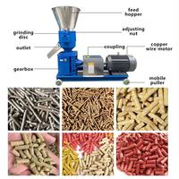 Machine de granulation d'aliments pour animaux broyeur d'aliments pour poulets cochons lapins