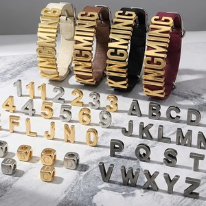 <span class=keywords><strong>Collar</strong></span> y Correa de Cuero para Perro, Diseño de Lujo, Color Gris, con Decoración de Corazón, 55 mm, Acolchado, para Perros Grandes, para Entrenamiento - Product Image 3