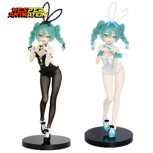 HESPER 28CM 2 Styles <span class=keywords><strong>Sexy</strong></span> Bunny Girls <span class=keywords><strong>Miku</strong></span> Anime Figure PVC Figurine Statue Model Toy Doll - Product Image 1