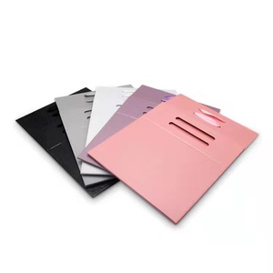 Boite-cadeau magnétique pliable en carton, Logo personnalisé de luxe, avec poignée de ruban, pièces - Product Image 2