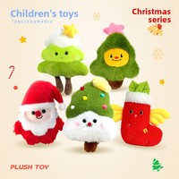 Socle de Noël pour ours en peluche, cadeau, chaussettes, fibres de polyester, rembourrage en coton PP
