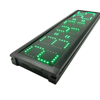 Jhering Cronómetro Línea de meta Días Horas Minutos Segundos Temporizador Carrera Gimnasio LED Contador de tiempo Reloj con trípodes