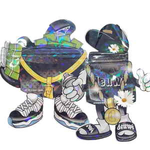 Giá thấp 7g 14g 28g Cookie Gummy kẹo bao bì túi mùi bằng chứng ăn được Mylar Cali bao bì 3.5 túi dây kéo - Product Image 5