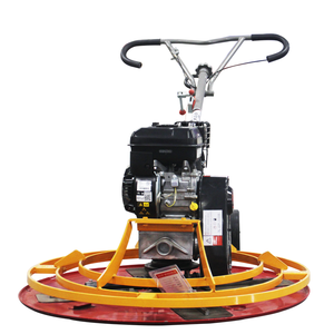 Betonnen Bestrating Polijstmachine Hand Duw Lopen Achter Troffel Benzine/Elektrisch Aangedreven Troffel Prijs - Product Image 2