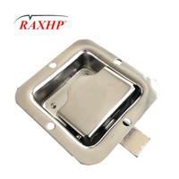 Accessoires de porte et de fenêtre pour camion en acier robuste de qualité industrielle, finition peinte en poudre, rotation à 90 degrés