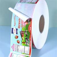 Étiquettes en PVC adhésives à transfert thermique en rouleau jumbo, semi-mates, brillantes, personnalisables, imperméables, directement du fabricant
