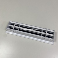 Climatiseur Ventilation Air Plafond Amovible Noyau Lames Réglables Diffuseur Linéaire à Fente