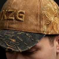 Casquettes de baseball ajustées unisexes personnalisées ODM à 6 panneaux avec logo brodé, visière incurvée, fermeture snapback, en tissu velours à motif argyle, formelles