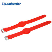 Bracelet intelligent personnalisé avec logo, étiquette RFID 125 kHz, contrôle d'accès, en silicone souple, puce TK4100, vente en gros