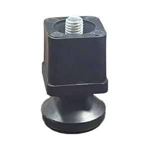 Piede regolabile in <span class=keywords><strong>Nylon</strong></span> di alta qualità 40*40mm per le gambe dei mobili delle attrezzature da cucina - Product Image 1