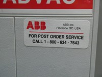 Interruptor de Circuito PLC AA3C1777004000P ADVAC 1200A 125VDC - Nuevo PLC de Control Industrial para Programación