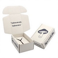 Caja de Cartón Corrugado Mate Impresa Personalizada con Insertos para Envíos de Comercio Electrónico y Embalaje de Regalos