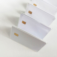 Sle5542 Chip Weiße PVC-Kontaktchip 4442 Blanko Kontaktlose Tintenstrahl-Druckfähige Smartcard