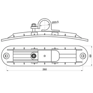 PVC Mudguard Mounting Bracket