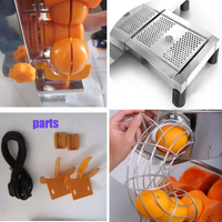 Commerciële 40-90Mm Fruit Oranje Juicer Machine/Industriële Beroep Sap Extracto/Granaatappel Oranje Juicer