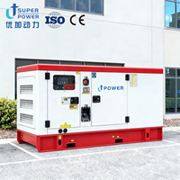 Vente flash - Générateur diesel silencieux triphasé U+POWER 750 kVA, démarrage automatique, télécommande, ATS, 50/60 Hz, 220 V/380 V