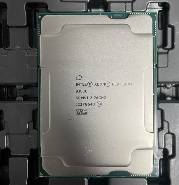 For Original Xeon Platinum CPU 8383C 8358P 8357B 8360Y 8360H 8368Q 8369B 8378A 8378C Processor