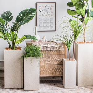 Macetas de cemento rectangulares de alta calidad, superventas de fábrica al por mayor para jardín o uso doméstico, decoración al aire libre - Product Image 5